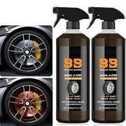 Avenidtich Brake Bomber Wheel Cleaner, Powerful Non-Acid Wheel Cleaner, Car Wheel Cleaner and Remover for Cleaning Wheels and Tires, Safe on Alloy, Chrome, Painted Wheels