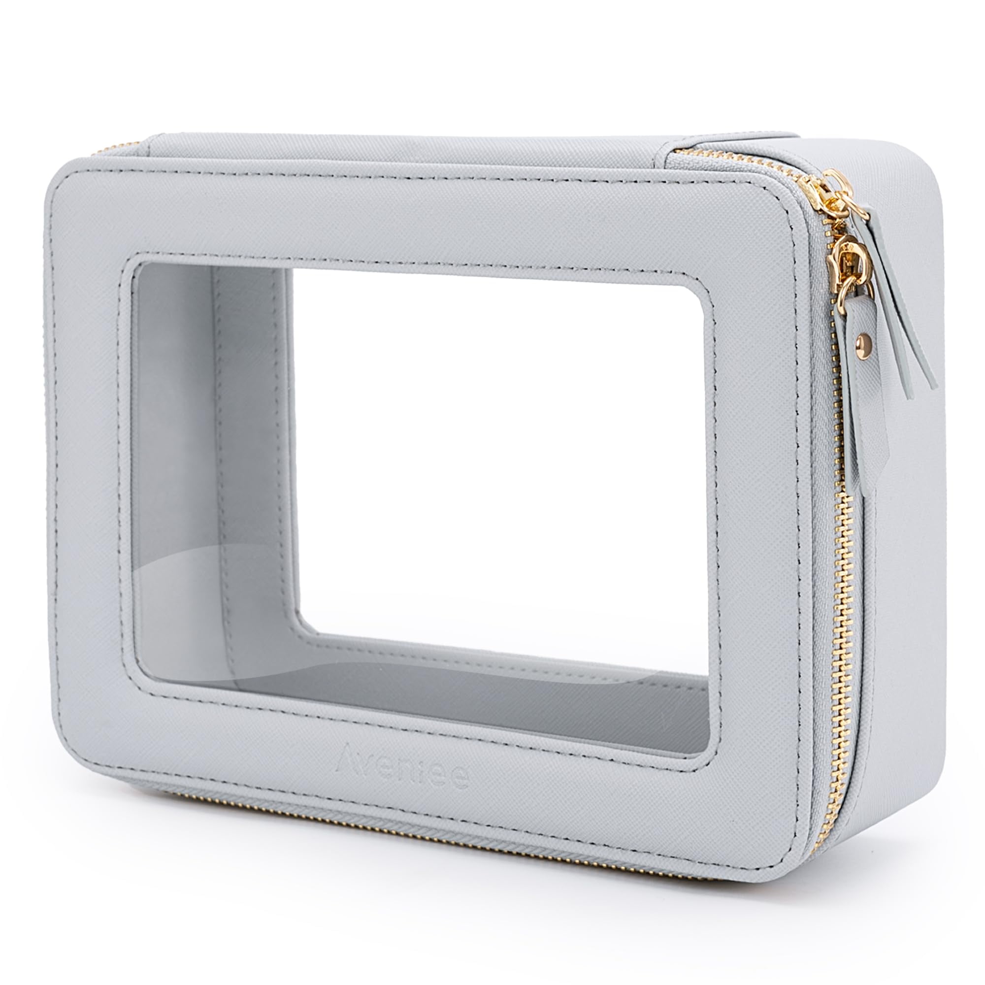Aveniee Clear Makeup Bag for Women, Clear Cosmetic Bags Travel Toiletry ...