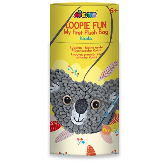Avenir - Loopie Fun First Plush Bag - Koala