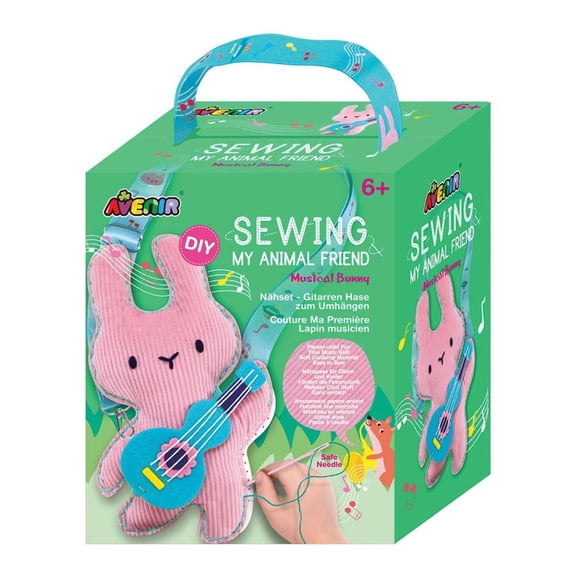 My Animal Friend Sewing Kit: Musical Bunny By Avenir
