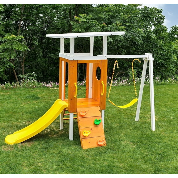 Avenlur Forest Modern Toddler Swing Set -  Endless Fun for Ages 18 Months to 5 Years