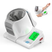 Avenra No Wrap Upper Arm Blood Pressure Monitor for Home Use, Barrel Automatic Cuff, Large LED, 2x99 Memory, FDA Cleared, One Touch BP Machine for Seniors