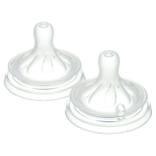 Avent 2Pack Natural Response Baby Bottle Nipples clear, one size