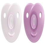 Avent 2-Pack Soothie Shapes Pacififers - Purple, 0-3 Months