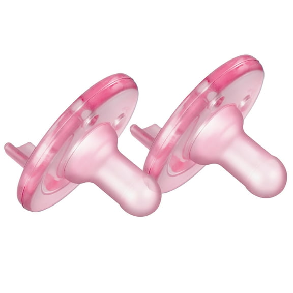Philips Avent Soothie Pacifier, 3-18 Months, Pink/Pink, 2 Pack, SCF192/07