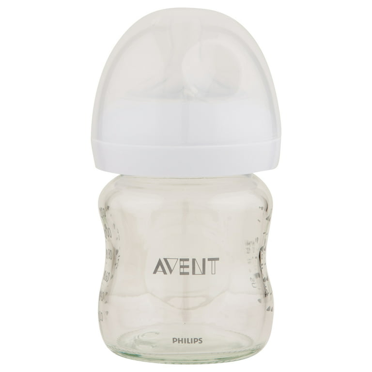 Philips Avent Natural Baby Bottle With Natural Response Nipple, 4 Oz.  (4-Count)