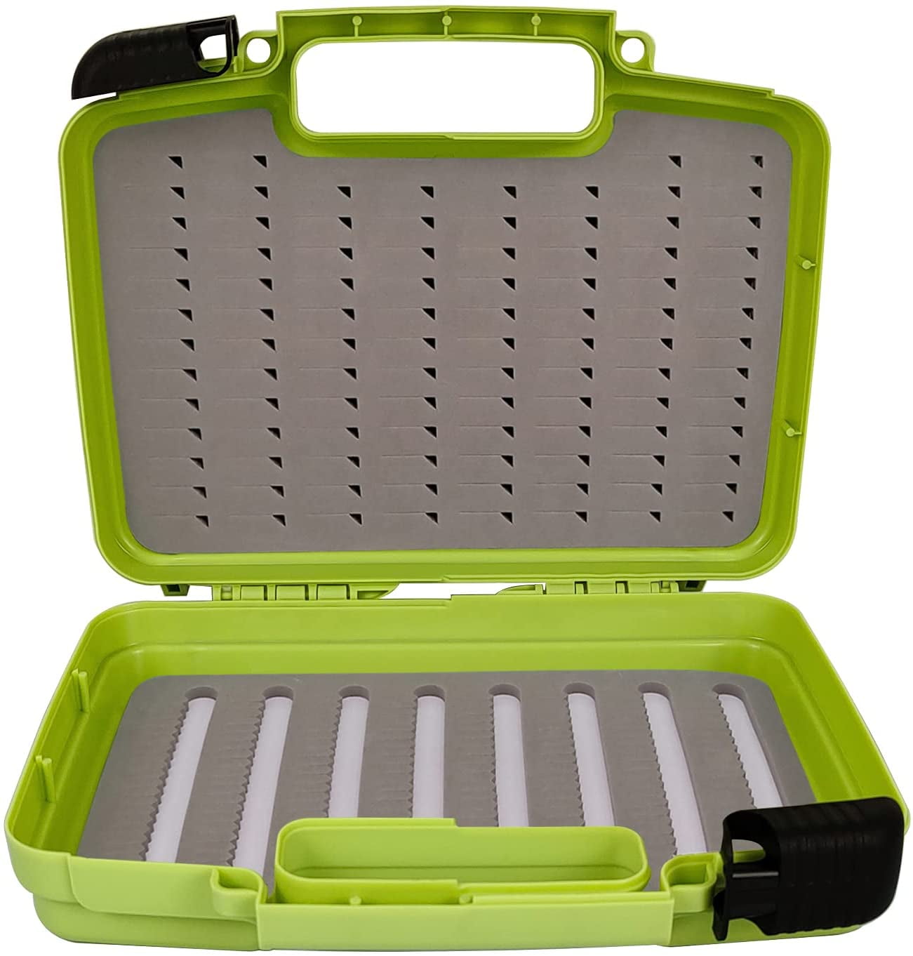 Streamer Locks In Aventik Streamer Fly Box Click Lock Large Streamer Flies Fishing Box ...