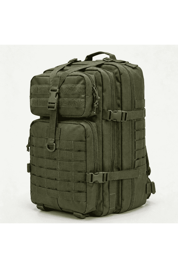45L Water-Resistant Travel Backpack with 17-Inch Laptop Compartment for School, Work, Gym, and Daily Use, Green