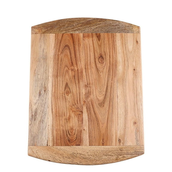 Aventura Design Cutting Board Series, Acacia & Mango Wood Cutting Boards for Kitchen, Small Wooden Serving Charcuterie Board, Organic Wood Board, Ideal for Fruits, Cheese 12"x9"