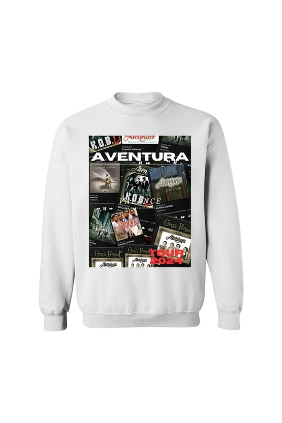 Aventura Tour 2024 Cerrando Ciclos Concert Bachata Music Sweat Shirt