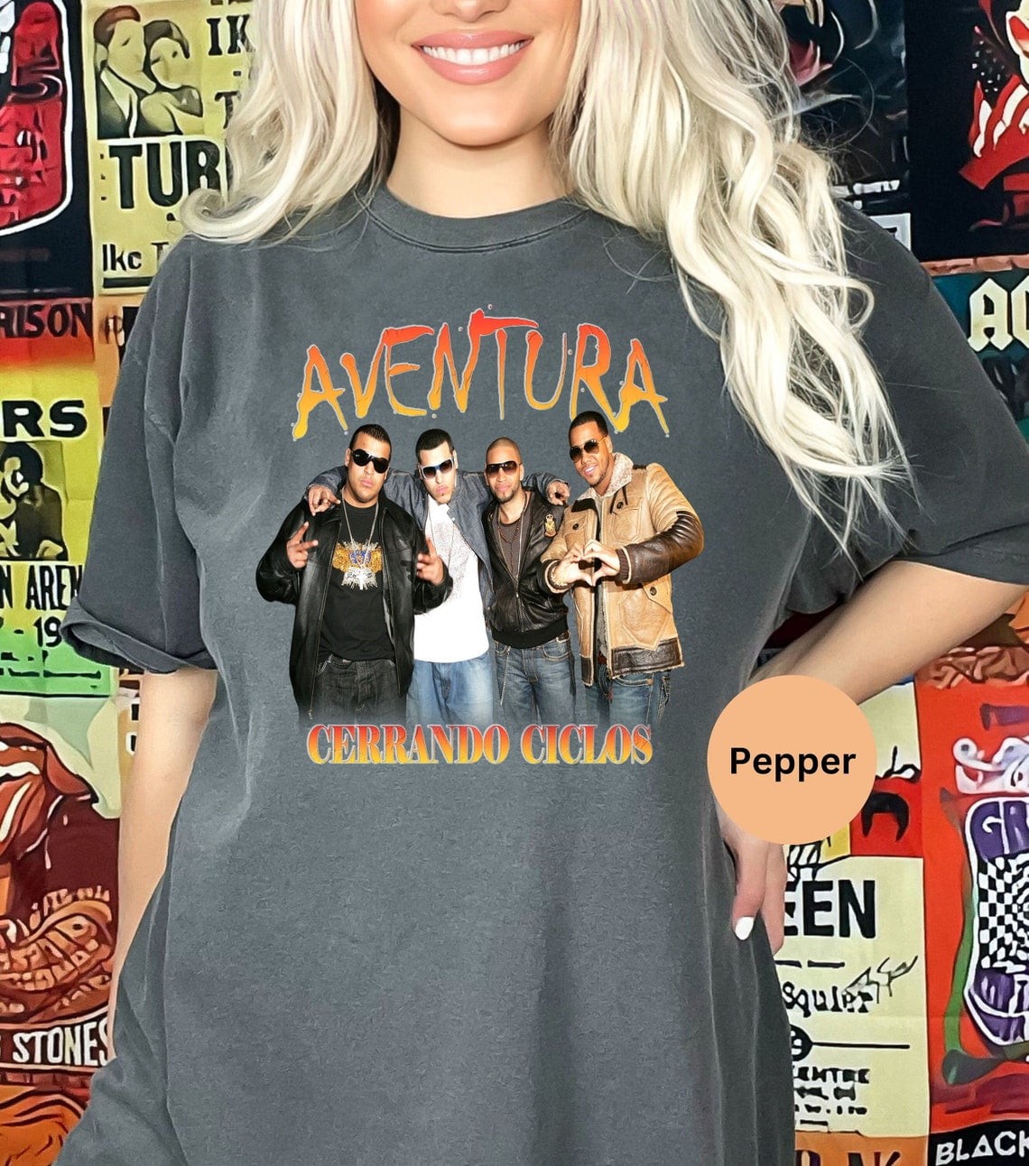 Aventura Tour 2024 PEPPER Shirt, Cerrando Ciclos shirt, Comfortable