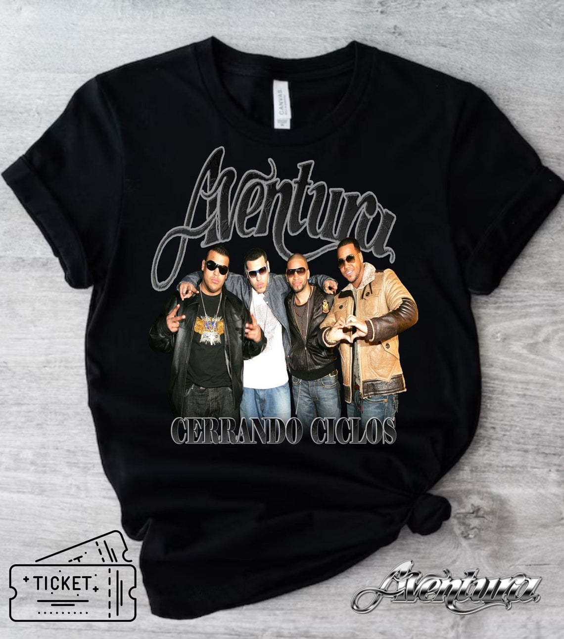 Aventura Tour 2024 Shirt, Cerrando Ciclos Tshirt, Romeo Santos Shirt