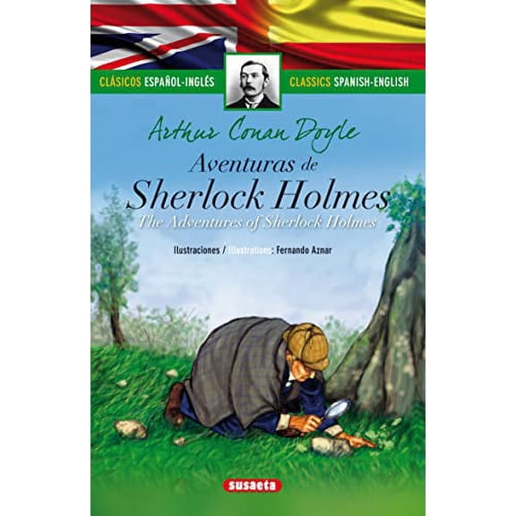 Pre-Owned Aventuras de Sherlock Holmes (Clasicos Espanol-Ingles) Paperback