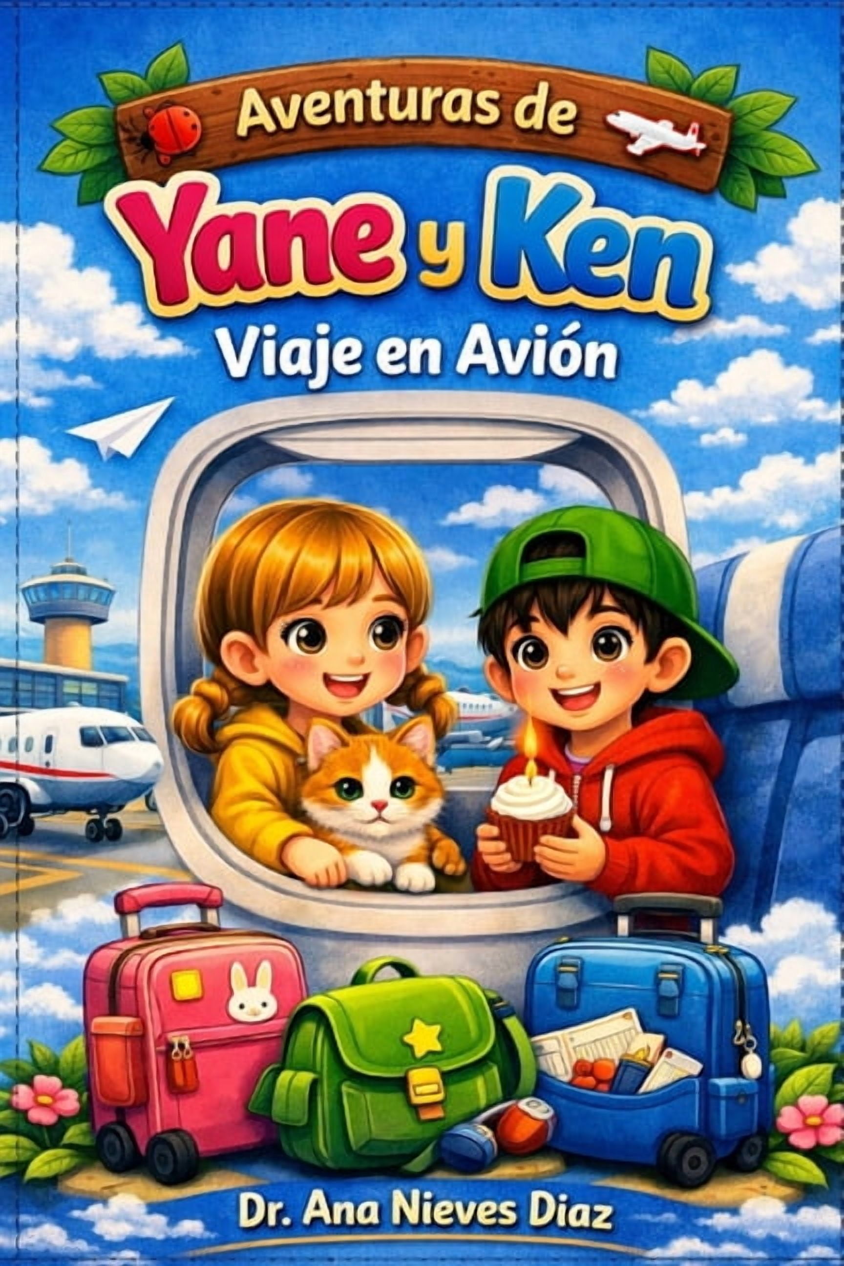 Aventuras de Yane y Ken: Viaje en aviÃ³n, (Paperback)