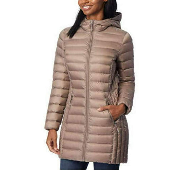 Aventure Ladies' Lightweight Down Jacket (Taupe, Small)