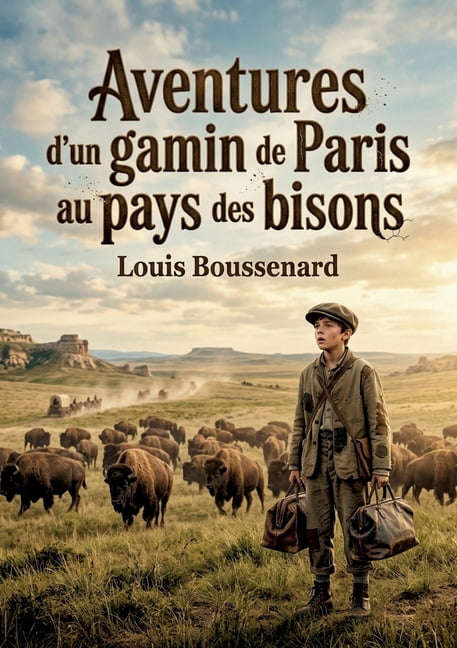 Aventures d'un gamin de Paris au pays des bisons: Les aventures palpitantes d'un jeune Parisien confrontÃ© aux dangers et, (Paperback)