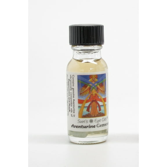 Suns Eye Aventurine Herbal Fragrance Oil - 1/2 Ounce Bottle