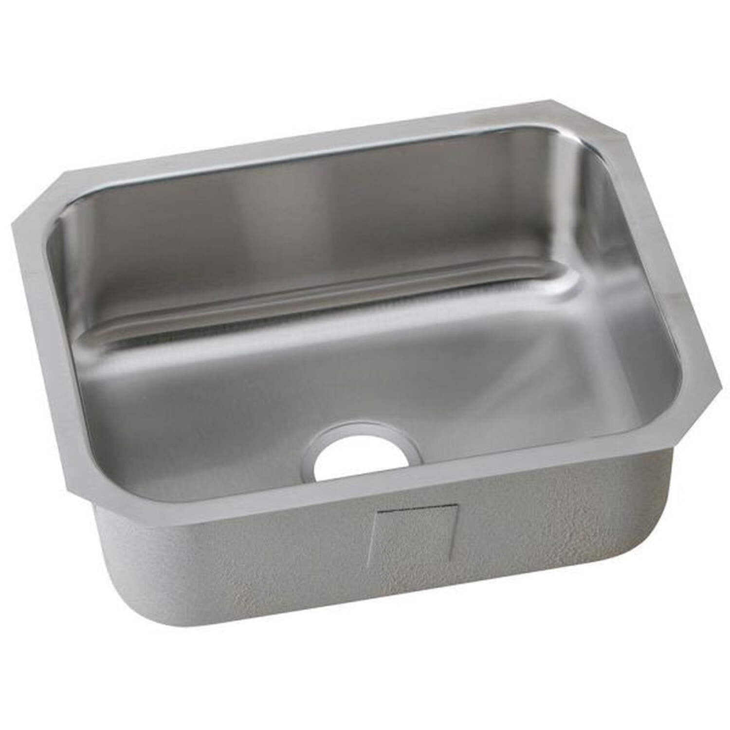Elkay 24" Satin Stainless Steel Undermount Single Bowl Kitchen Sink