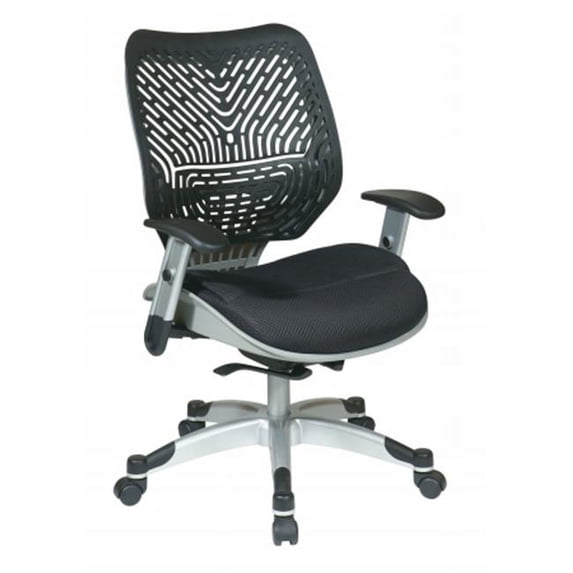 Avenue 6 Office Star 86-M33C625R Unique Self Adjusting Raven SpaceFlex and Raven Mesh Seat Managers Chair