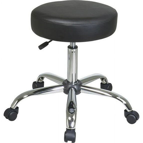 Avenue 6 Office Star ST428V-3 Pneumatic Drafting Chair. Backless stool with Vinyl Seat.