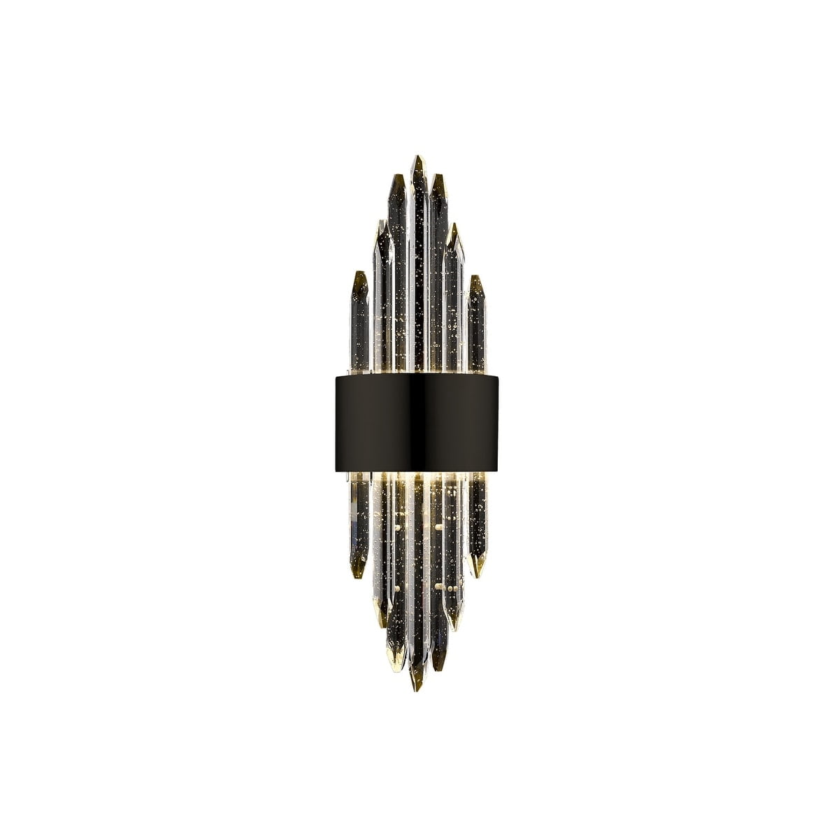 Aspen Dark Bronze Crystal LED Wall Sconce