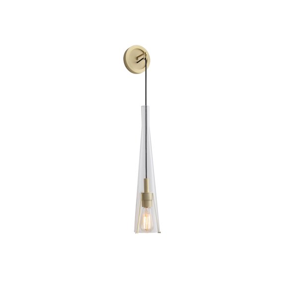 Avenue Lighting HF8131-BB Abbey Park Collection Wall Sconce