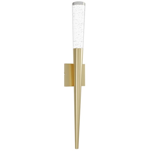 Avenue Lighting Hf3039 The Original Glacier 25" Tall Led Wall Sconce - Brass