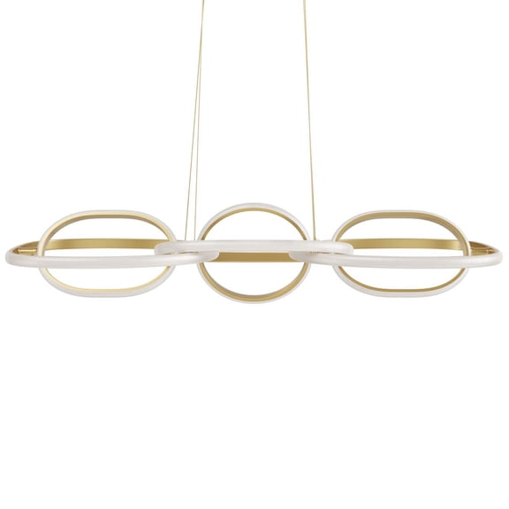 Avenue Lighting Hf5025 Circa Led 63" Wide Suspension Linear Pendant - Gold