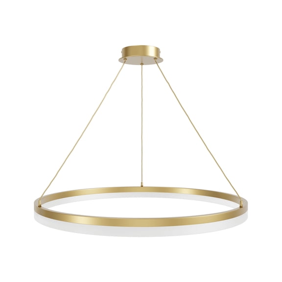 Avenue Lighting Hf5028 Circa Led 31" Wide Led Ring Chandelier - Gold