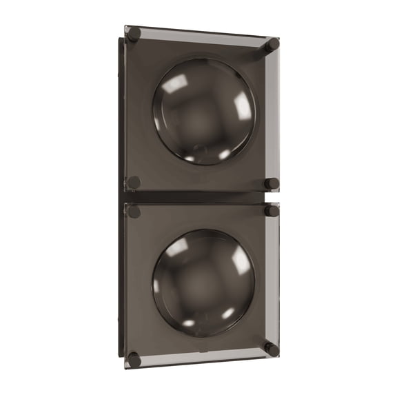 Avenue Lighting Hf7102 Peninsula 2 Light 17" Tall Wall Sconce - Black
