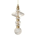 thumbnail image 1 of Avenue Lighting Hf7900 Avra 9" Wide Mini Pendant - Brass, 1 of 7