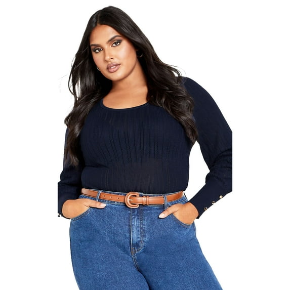Avenue Women's Plus Size Mia Sweater