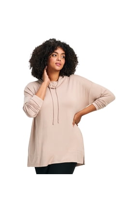 Women's Plus Size Addison Cowl Neck Tunic
