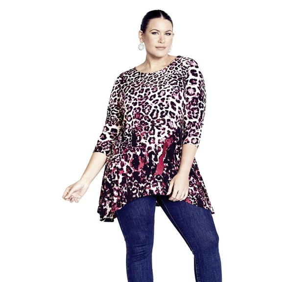 Avenue Women's Plus Size Alana Tunic
