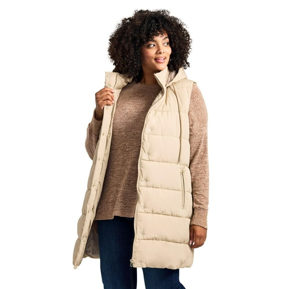 Avenue Women's Plus Size Ally Puffer Vest
