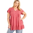 thumbnail image 1 of Avenue Women's Plus Size Amity Tunic, 1 of 2