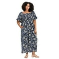 thumbnail image 1 of Avenue Women's Plus Size Annabelle Print Jumpsuit, 1 of 2