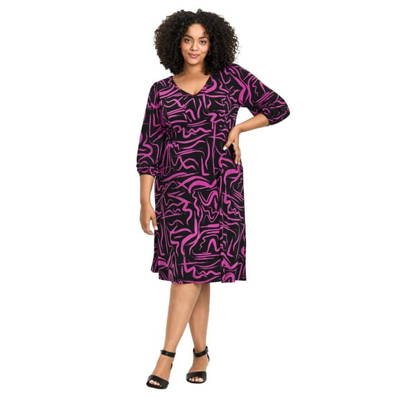 Avenue Women's Plus Size Audrey Ity Dress