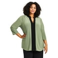 thumbnail image 1 of Avenue Women's Plus Size Audrey Colorblock Tunic, 1 of 2
