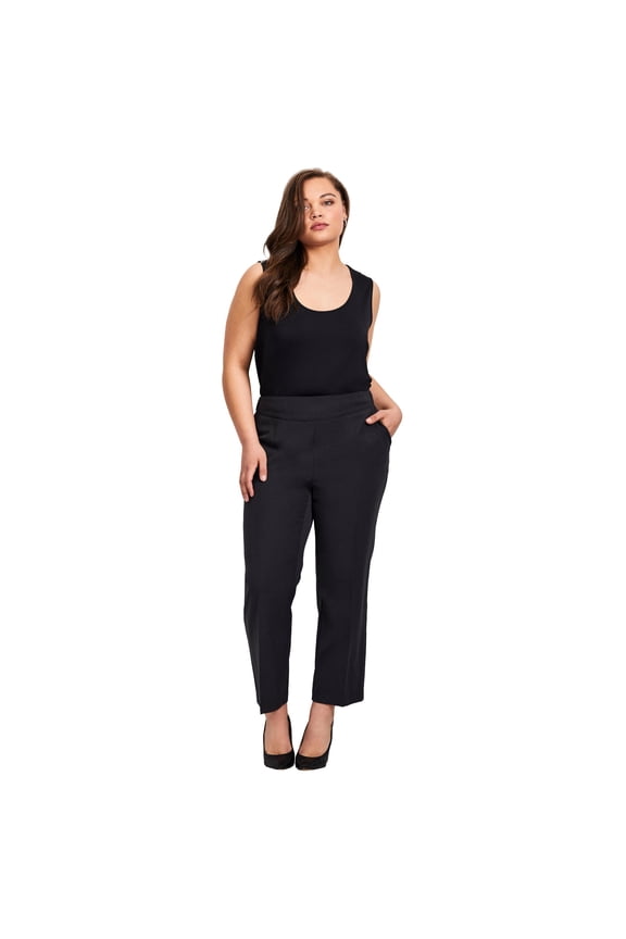 Women's Plus Size Petite Cool Hand Straight Leg Pant