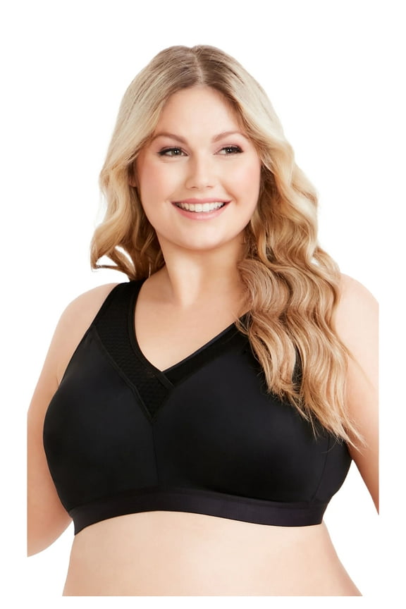 Women's Plus Size Cooling Wire Free Bra