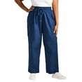 thumbnail image 1 of Avenue Women's Plus Size Cotton Cargo Pant, 1 of 2
