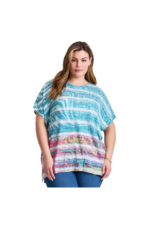 Women's Plus Size Lightweight Dolman Sweater