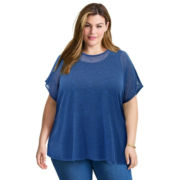 Avenue Women's Plus Size Lightweight Dolman Sweater