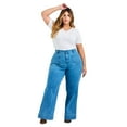 thumbnail image 1 of Avenue Women's Plus Size Emma Wide Leg Jean, 1 of 2