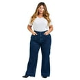 thumbnail image 1 of Avenue Women's Plus Size Emma Wide Leg Jean, 1 of 2
