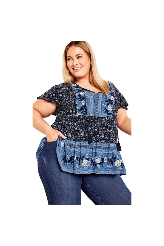 Women's Plus Size Enchanted Top