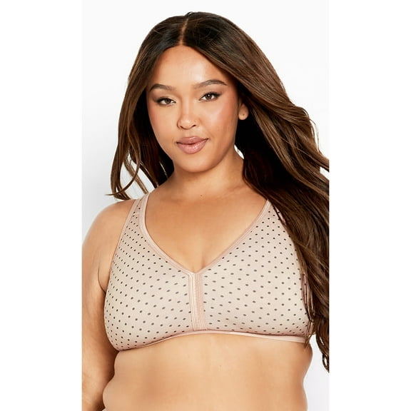 Avenue Women's Plus Size Fashion Cotton Bra