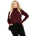 thumbnail image 1 of Avenue Women's Plus Size Fern Sweater, 1 of 2