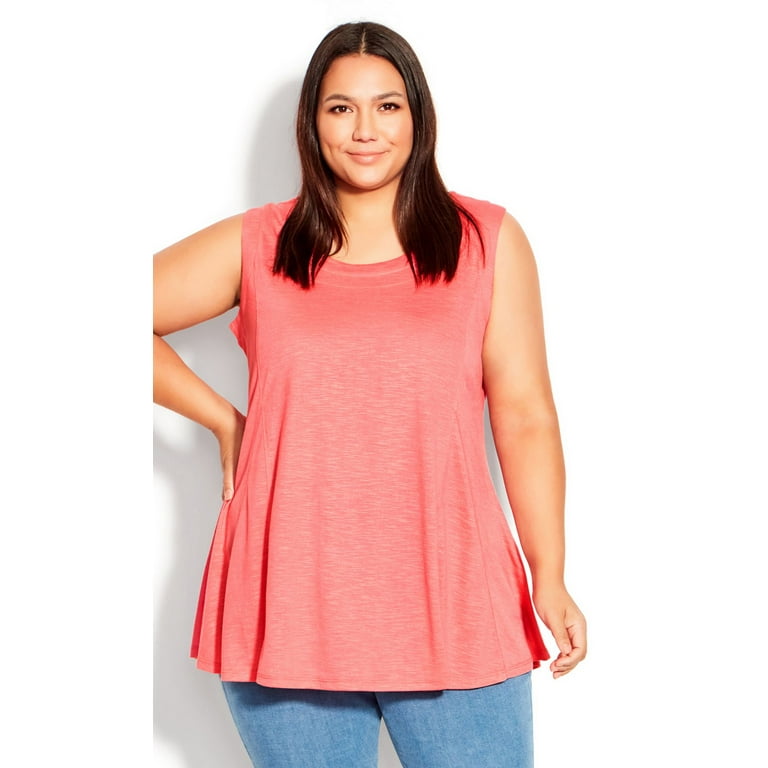 Fit and cheap flare tank top